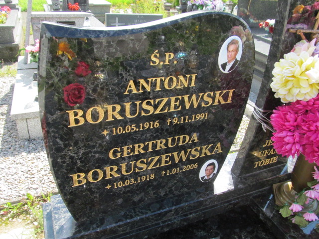 Antoni Boruszewski 1916 Wieprz - Gierałtowice - Grobonet - Wyszukiwarka osób pochowanych